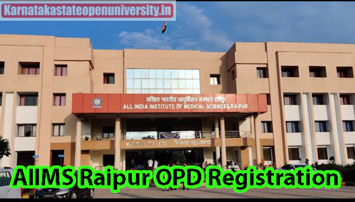 AIIMS Raipur OPD Registration