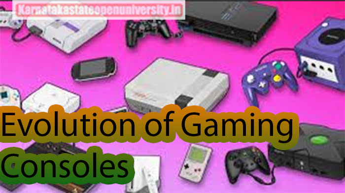 Evolution of Gaming Consoles