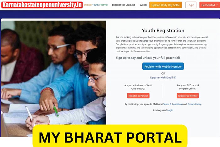 MY Bharat Portal Registration