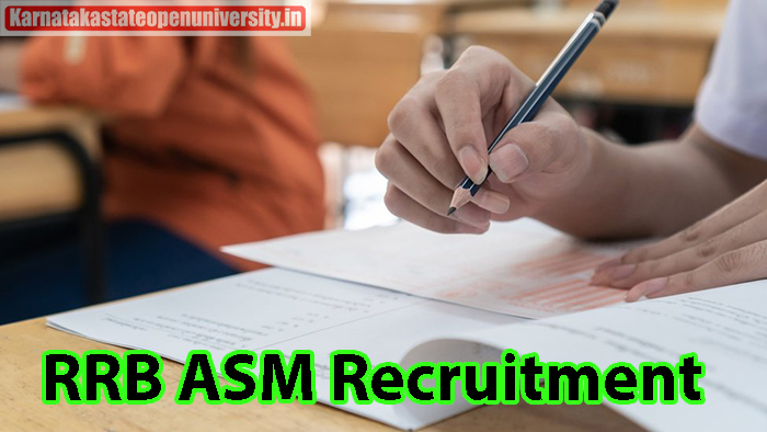 RRB ASM Recruitment