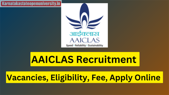 AAICLAS Assistant Security Recruitment