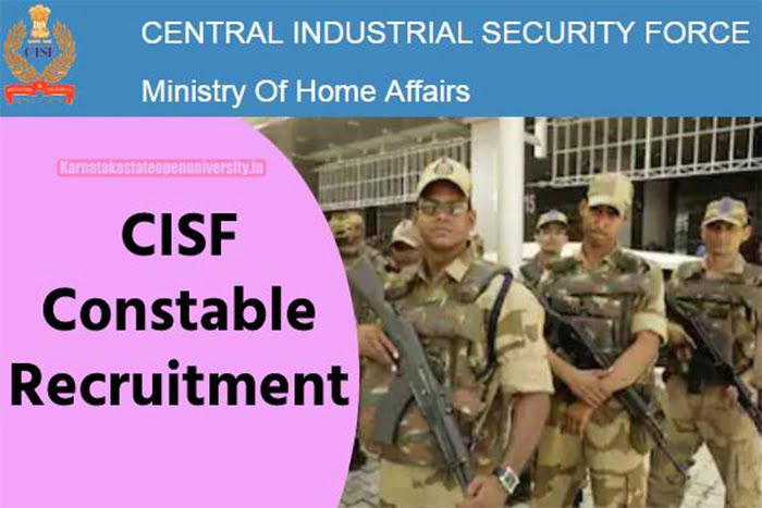 CISF Constable GD Recruitment