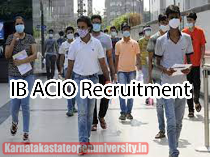 IB ACIO Recruitment 2024