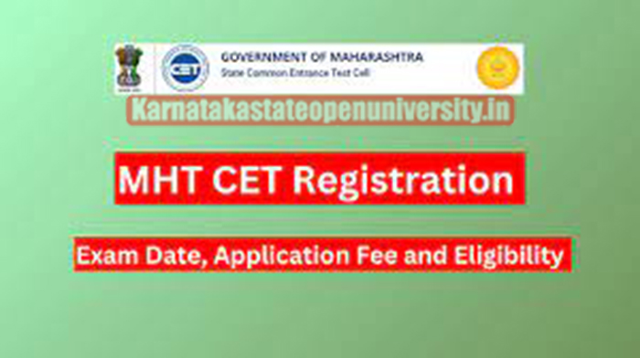 MHT CET Registration 2024