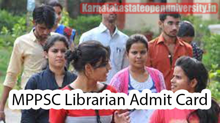 MPPSC Librarian Admit Card 2024