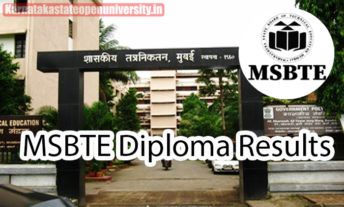 MSBTE Diploma Results 2024