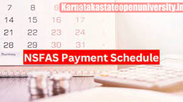 NSFAS Payment Schedule 2024