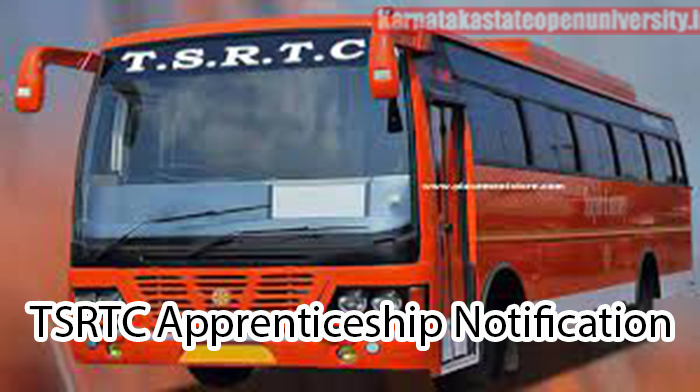 TSRTC Apprenticeship Notification 2024