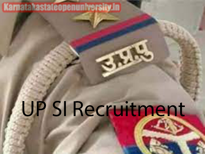 UP SI Recruitment 2024