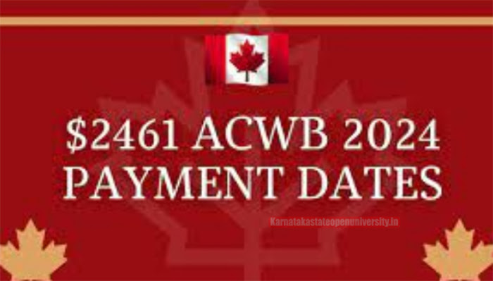 $2461 ACWB Payment Dates