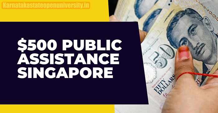 $500 Public Assistance Singapore