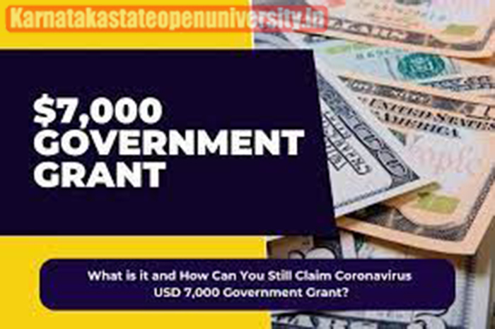 $7,000 Government Grant