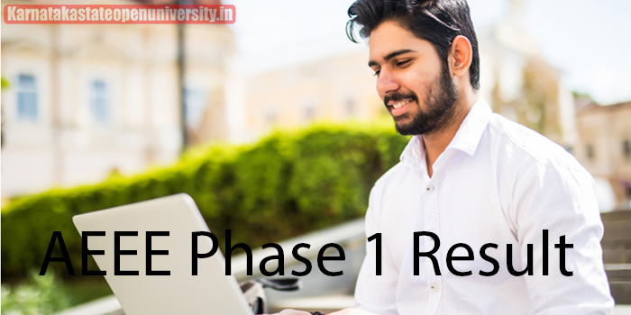 AEEE Phase 1 Result 2024