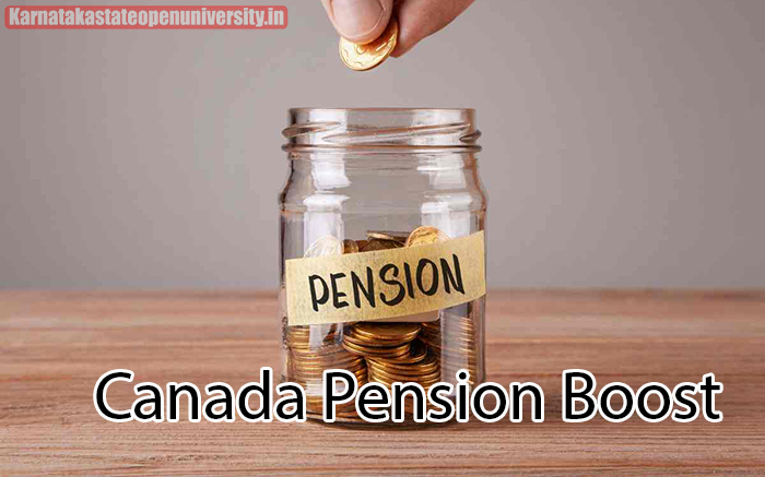 Canada Pension Boost 2024