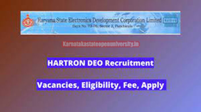 HARTRON DEO Recruitment 2024
