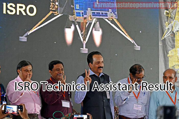 ISRO Technical Assistant Result 2024