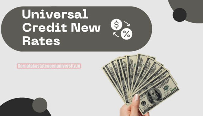 New Universal Credit Rates