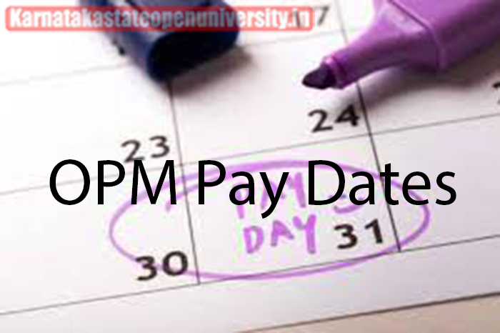 OPM Pay Dates 2024