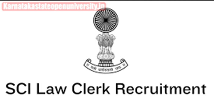 SCI Law Clerk Recruitment