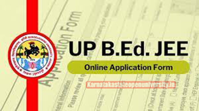 UP B.Ed Application Form 2024