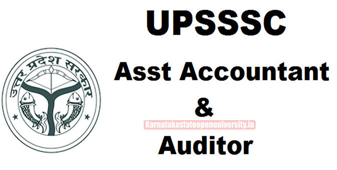 UPSSSC Auditor & Assistant Accountant Online Form