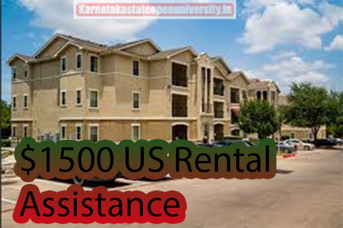 $1500 US Rental Assistance