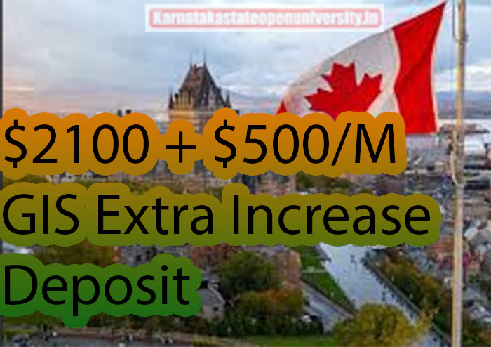 $2100 + $500/M GIS Extra Increase Deposit