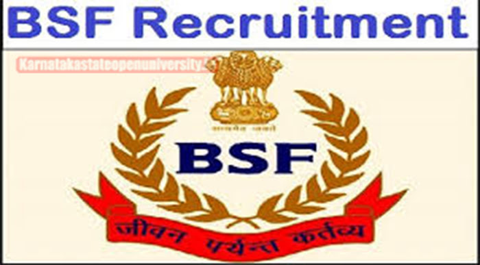 BSF SI Recruitment