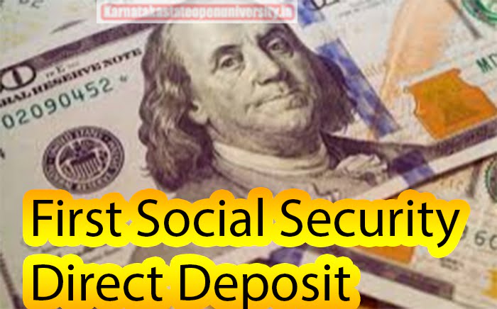 First Social Security Direct Deposit 
