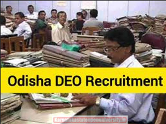 OSSSC Panchayat DEO Recruitment