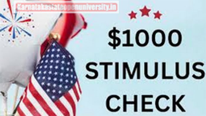 $1000 Stimulus Checkc