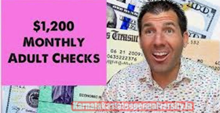 $1200 Monthly Adult Checks April