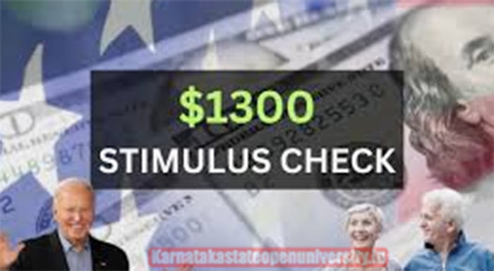 $1,300 Stimulus Check
