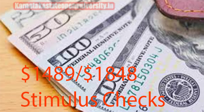 $1489 $1848 Stimulus Checks Deposit Date