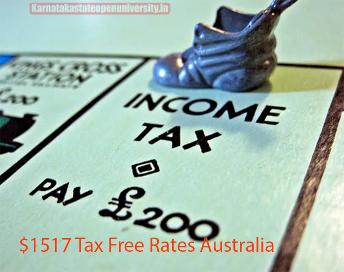 $1517 Tax Free Rates Australia