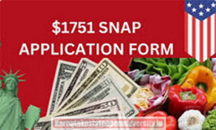 $1,751 SNAP Direct Deposit Application Form