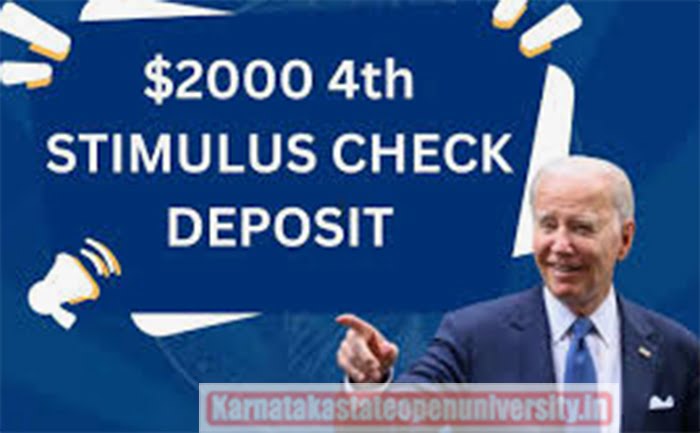 $2,000 4th Stimulus Check Deposit Dates