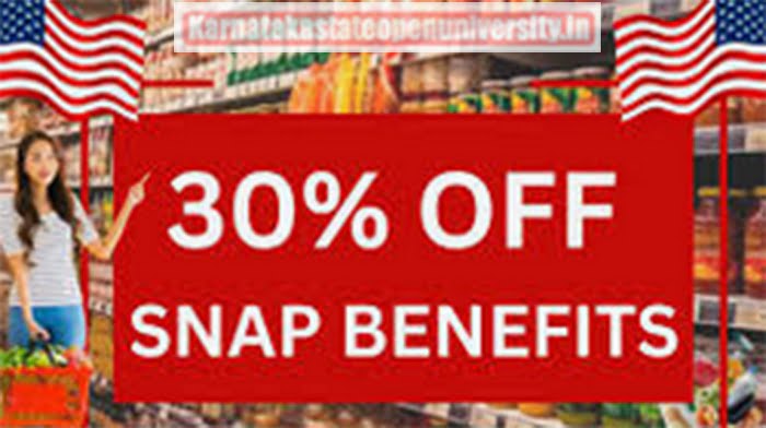 30% Off SNAP Benefits