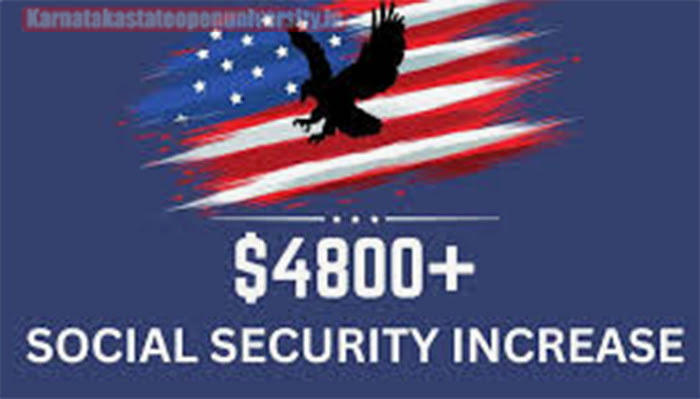 $4800+ Social Security Increase