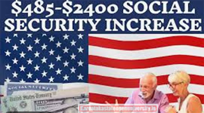 $485-$2400 Social Security Increase