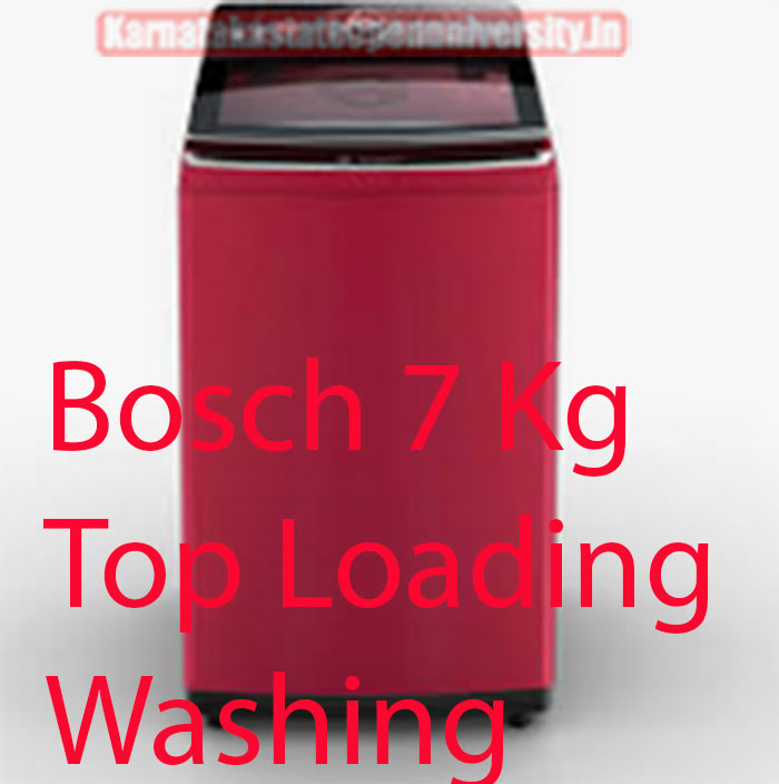 Bosch 7 Kg Top Loading Washing Machine