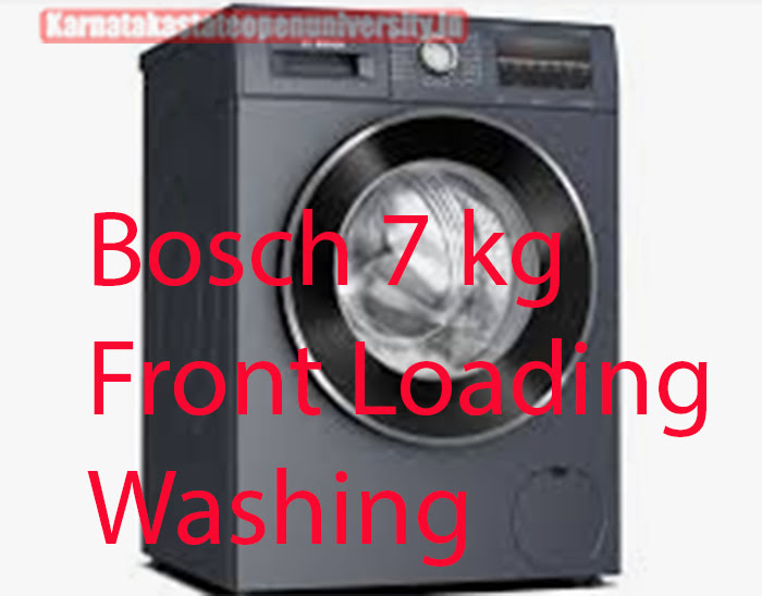 Bosch 7 kg Front Loading Washing Machine
