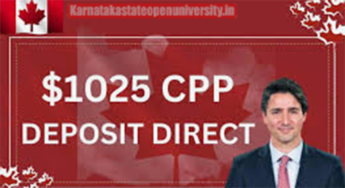 CPP $1025 Deposit Direct April 