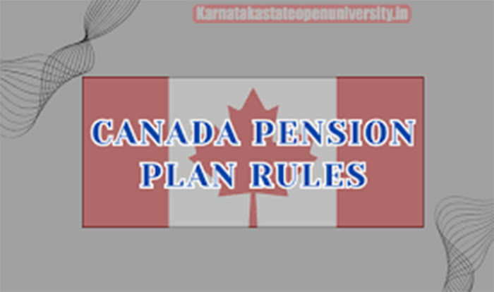 Canada Pension Plan Changes
