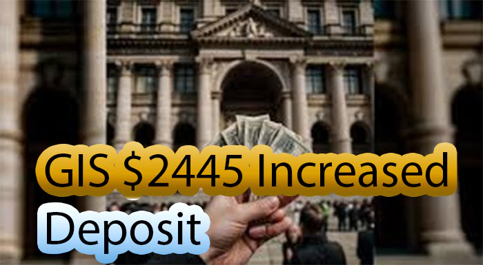 GIS $2445 Increased Deposit