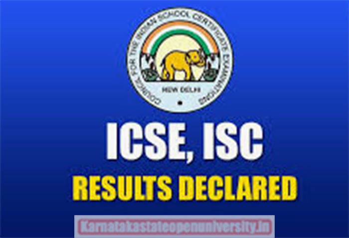 ICSE ISC Board Exam Result 