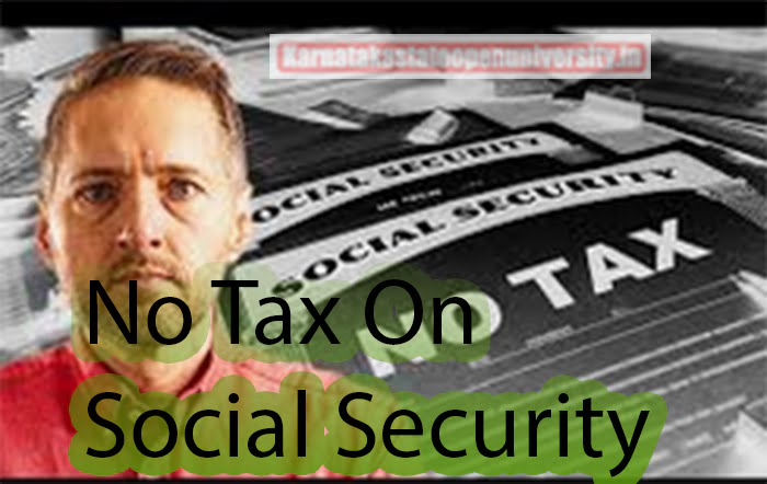 No Tax On Social Security