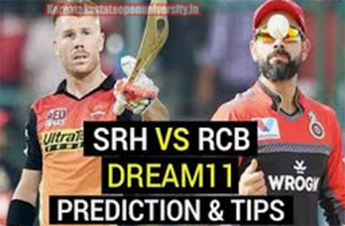 RCB vs SRH Dream11 Prediction