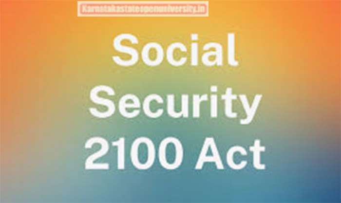 Social Security 2100 Act