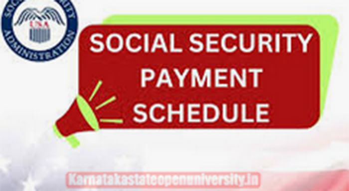 Social Security Payment Schedule May